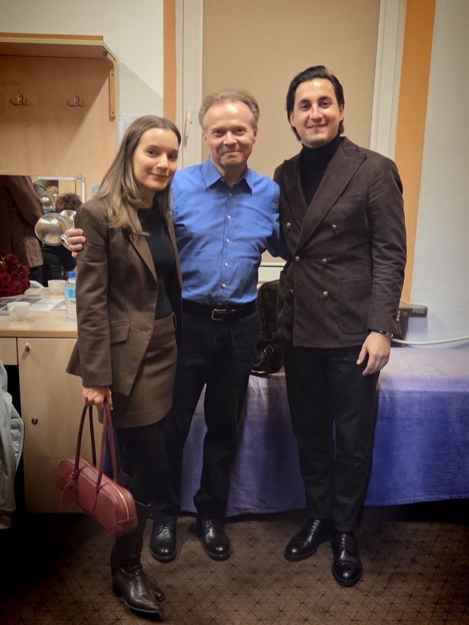 Michał Bajor z Sanah i jej mężem