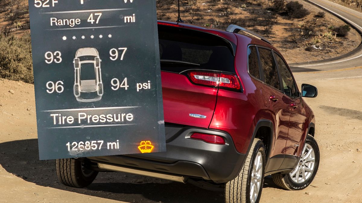 Tyle napompował do opon w jeepie. Dobrze, że nie osiągnął celu