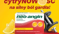 Neo-angin reklamowany jako tabletki cytrynowe z benzydaminą