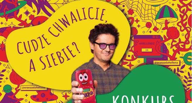 Oranżada Hellena organizuje "#hellendż" z Kubą Wojewódzkim