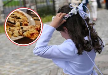 Skandal komunijny na Śląsku. Zamiast przyjęcia w restauracji, pizza z Żabki
