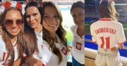 Anna Lewandowska z siostrą Roberta, żona Kamila Glika, partnerka Jóźwiaka. Tak polskie WAGs kibicowały w meczu z Hiszpanią (ZDJĘCIA)