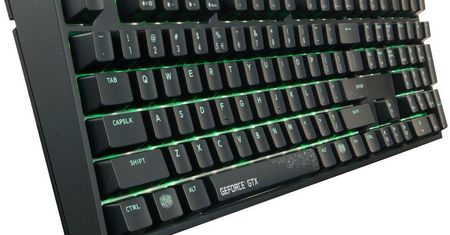 Klawiatura Cooler Master dla fana Nvidii