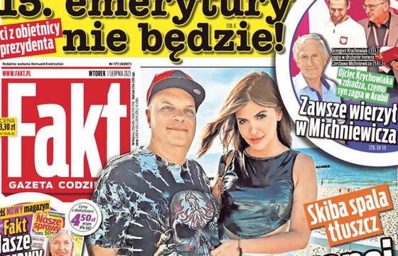 „Fakt” z kolejną podwyżką ceny