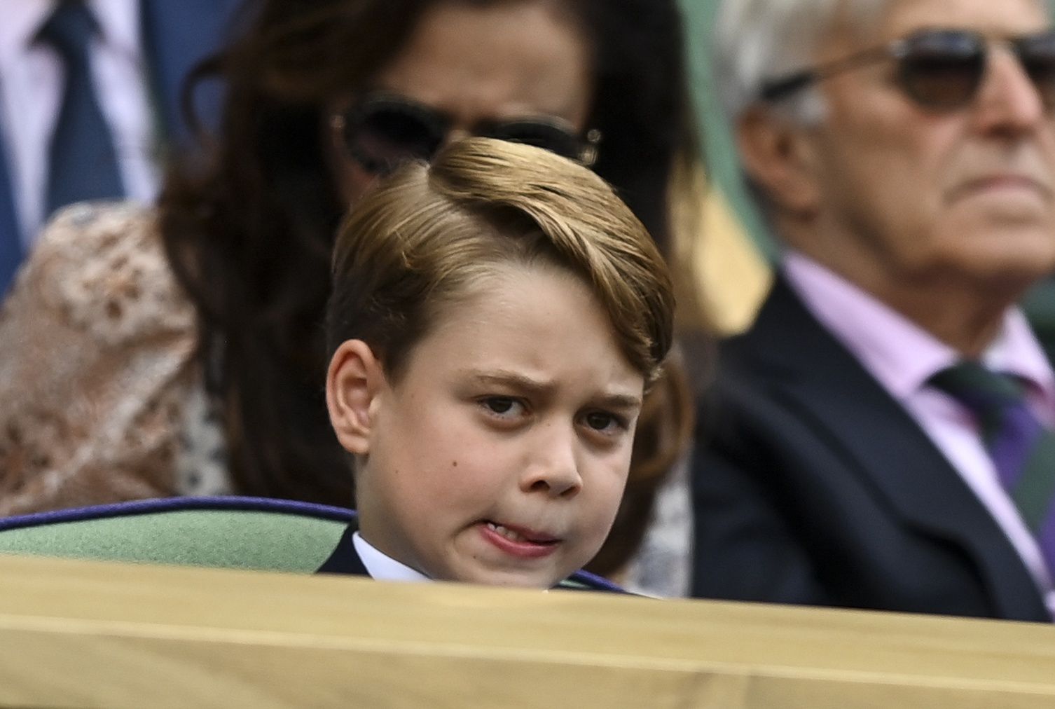 Miny księcia George'a na finale Wimbledonu