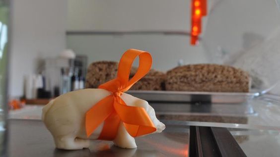 Marcepanowa świnka z Danii