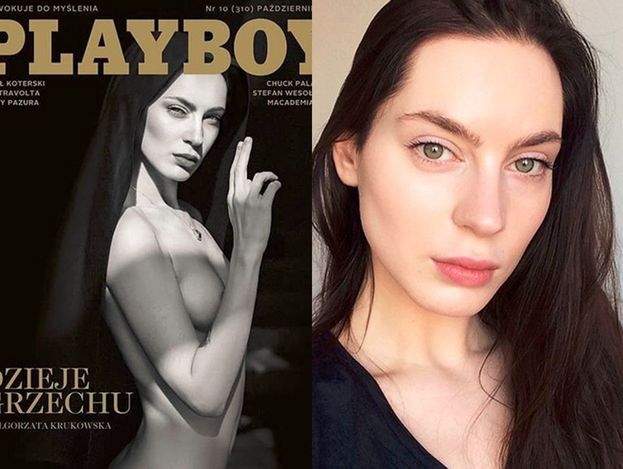 "Zakonnica" ROZEBRAŁA SIĘ w... "Playboyu": "Masz piękną różową perełkę"