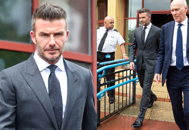 David Beckham stracił prawo jazdy na sześć miesięcy!