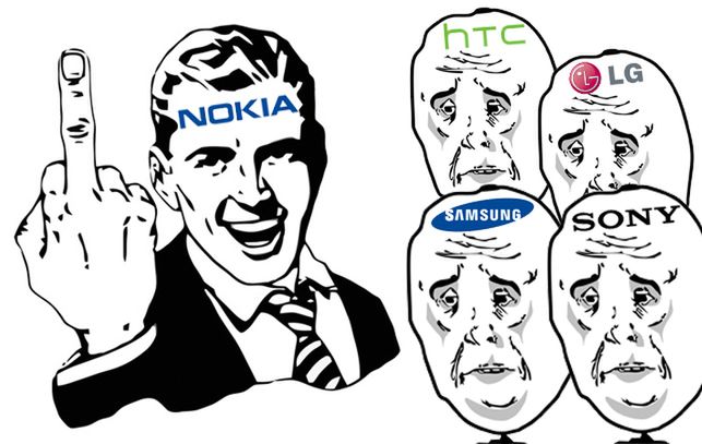 Nokia pokazuje środkowy palec Samsungowi, LG, Sony i HTC. Refocus za darmo dla wszystkich