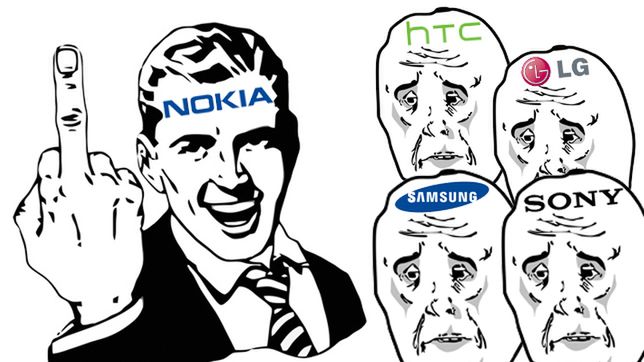 Nokia pokazuje środkowy palec Samsungowi, LG, Sony i HTC. Refocus za darmo dla wszystkich 1