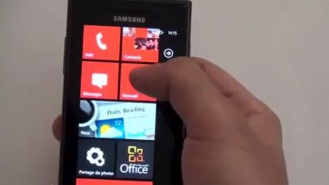 Samsung Omnia 7 I8700 na nowym wideo 1