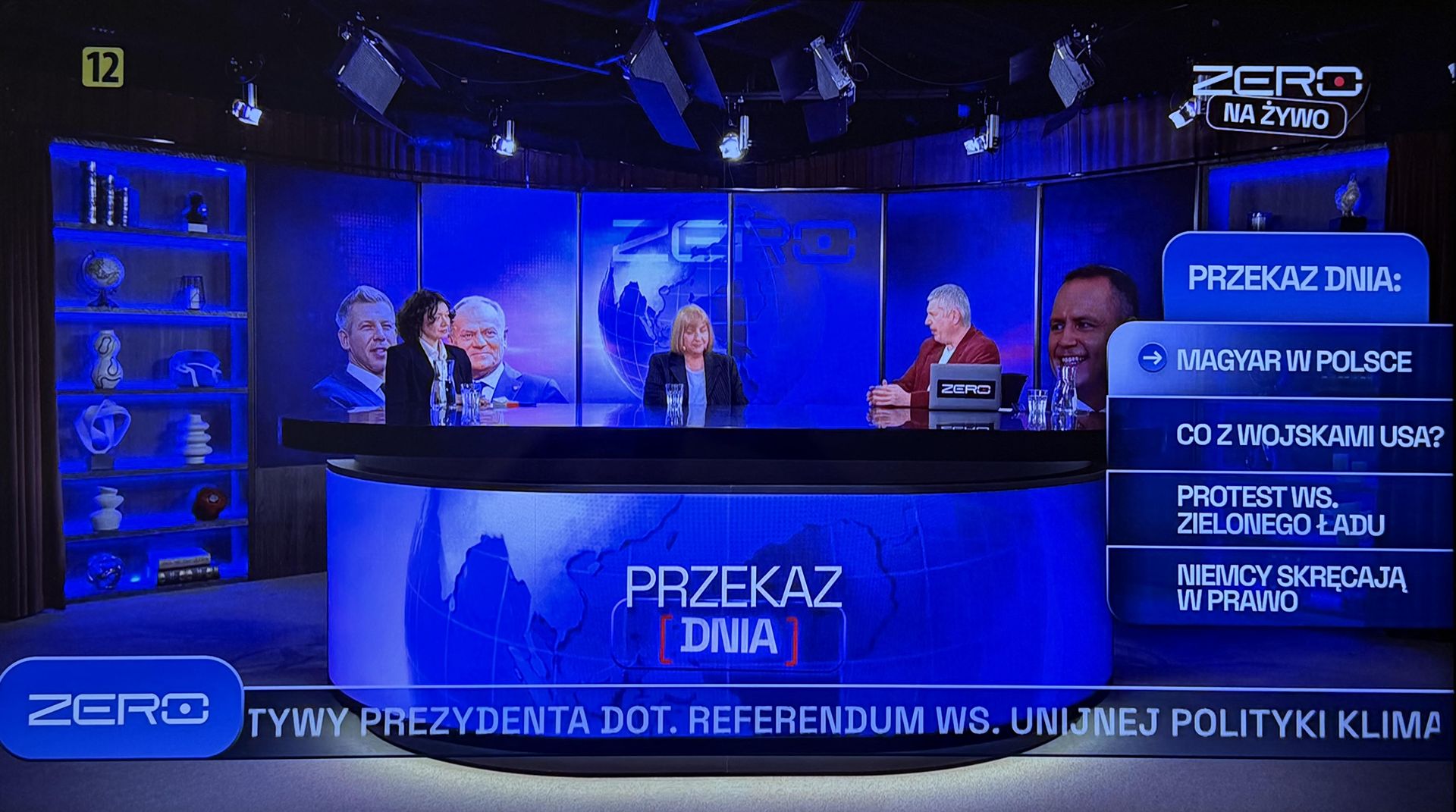 Pasek w programie "Przekaz dnia"