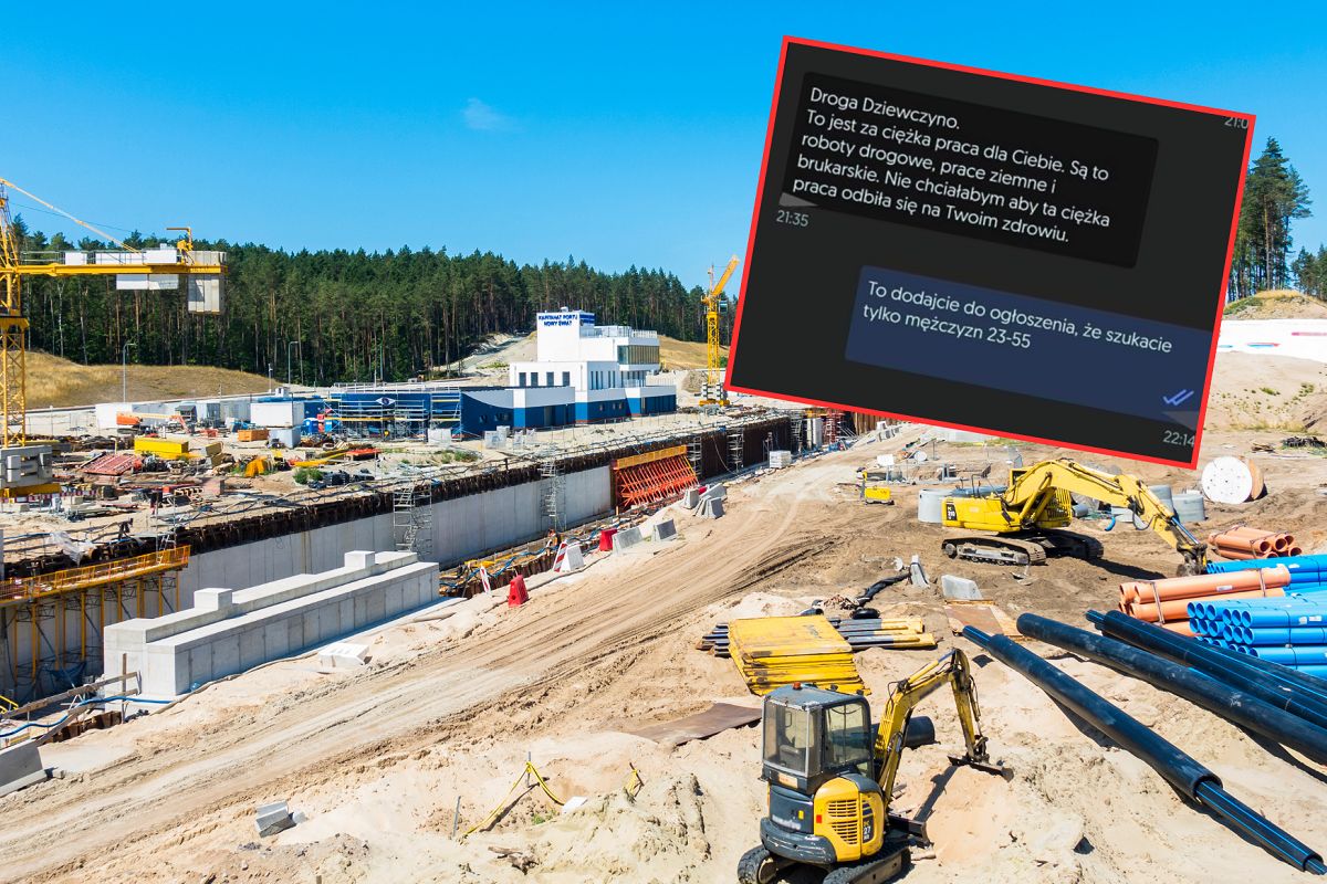 Chciała zatrudnić się na budowie. "Kaleka życiowa i ameba umysłowa". 
