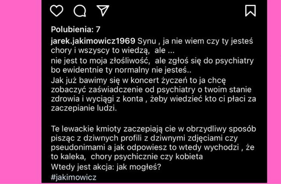 Jarosław Jakimowicz z problemami