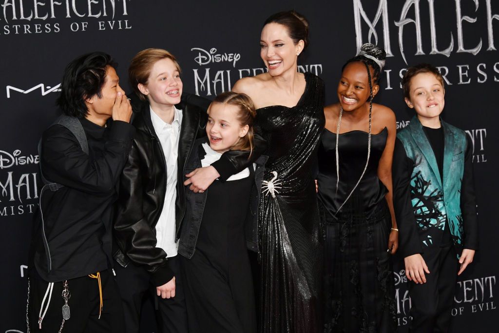 Angelina Jolie z dziećmi
