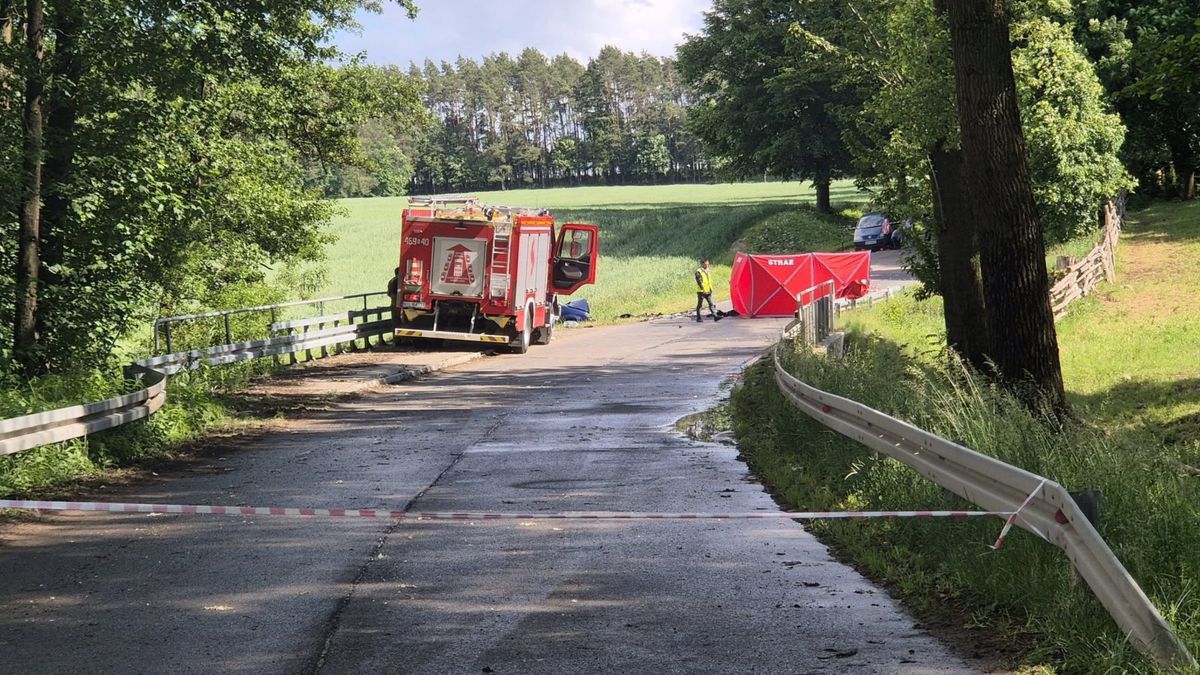 Tragedia na trasie Prątnica - Łążyn.
