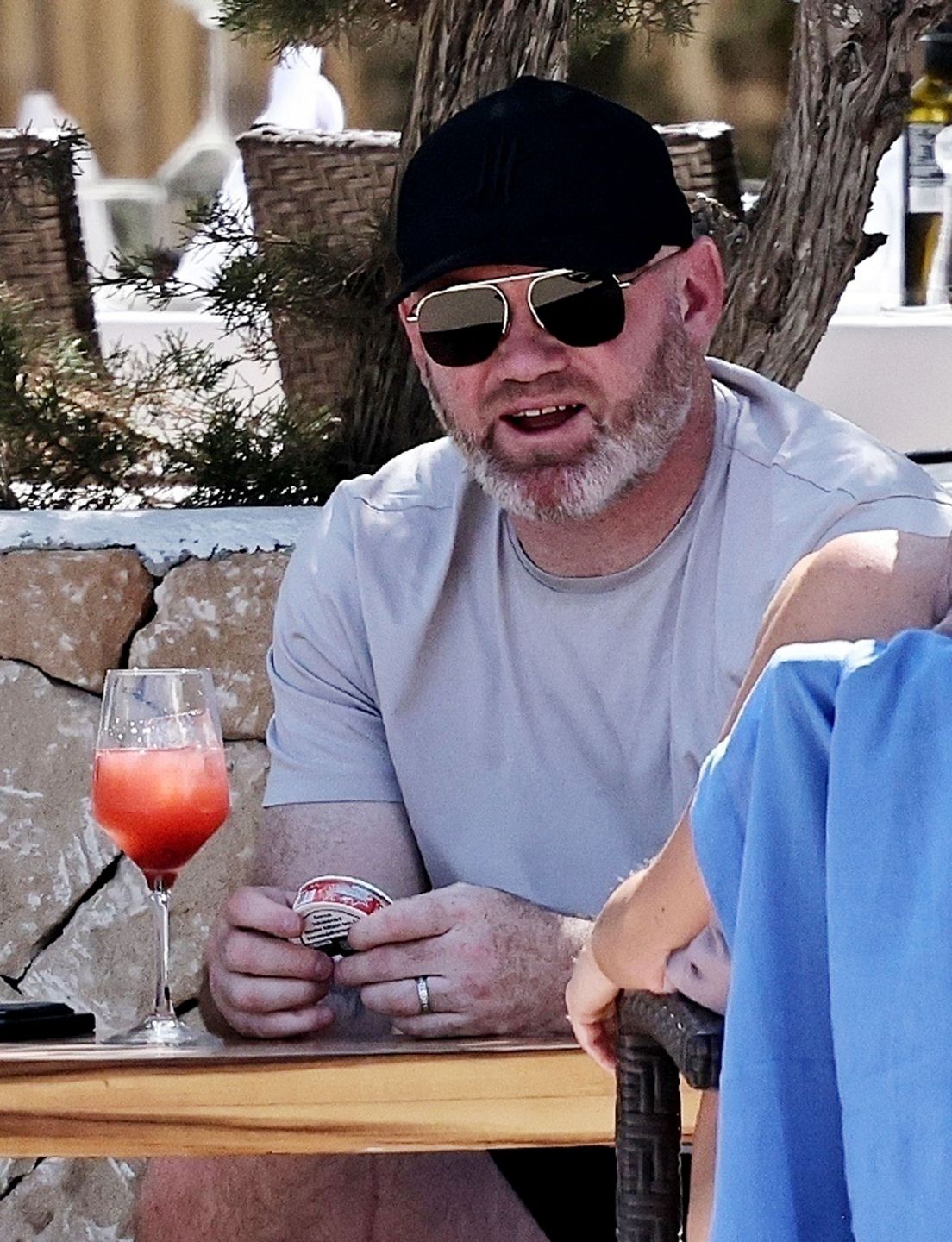 Wayne Rooney z żoną na wakacjach