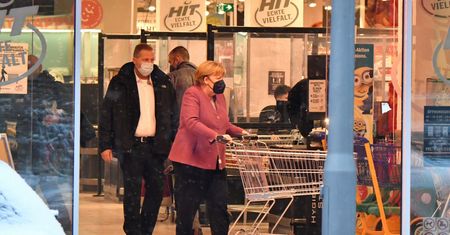 Angela Merkel okradziona na zakupach w Berlinie