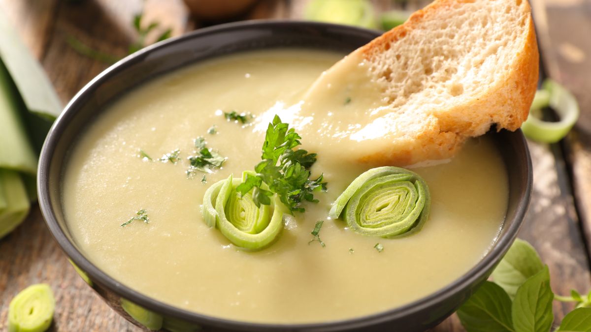 Zupa krem z pora. Pyszna i rozgrzewająca!