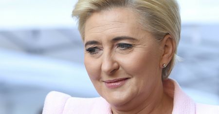 Agata Duda przyłapana na shoppingu. Miała ze sobą torebkę z popularnej sieciówki