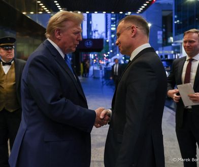 Nieoficjalne informacje po spotkaniu Duda-Trump. "Na pewno go nie przekonał"