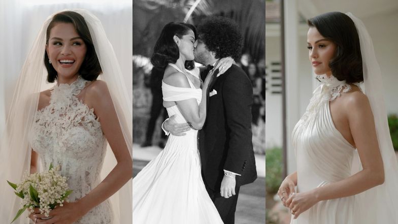 Wszystkie kreacje ślubne Seleny Gomez