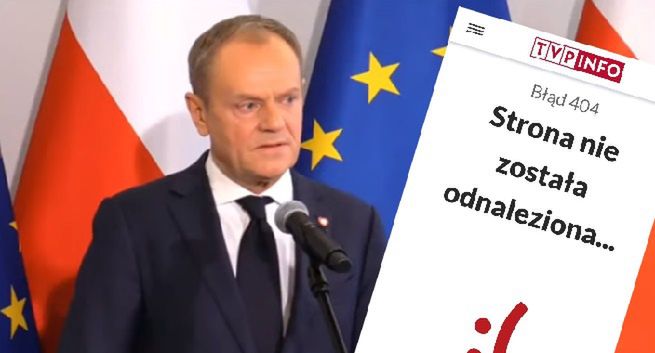 Na portalu TVP Info wytknięto Donaldowi Tuskowi manipulację. Tekst szybko zniknął