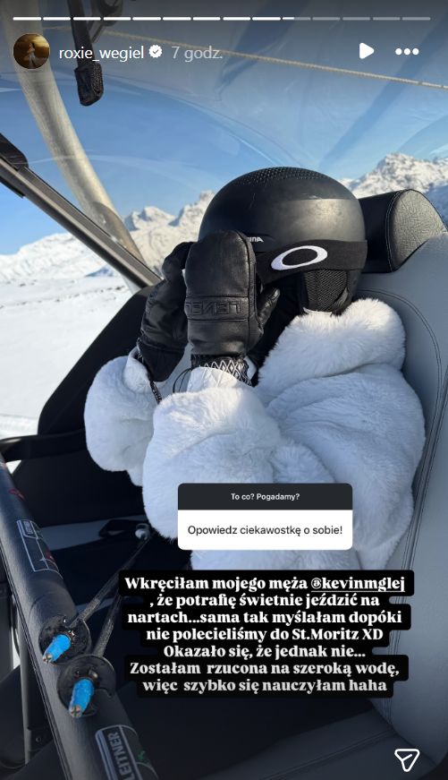 Roksana Węgiel na Instagramie