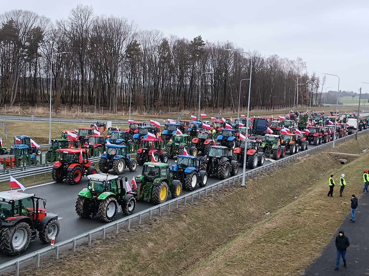 Protest rolników w Kraśniku