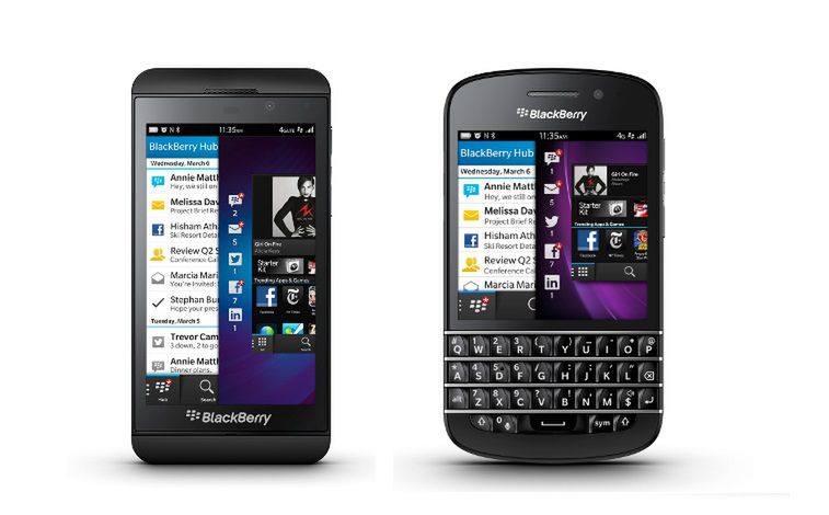 BlackBerry Z10 i BlackBerry Q10 | fot. BlackBerry
