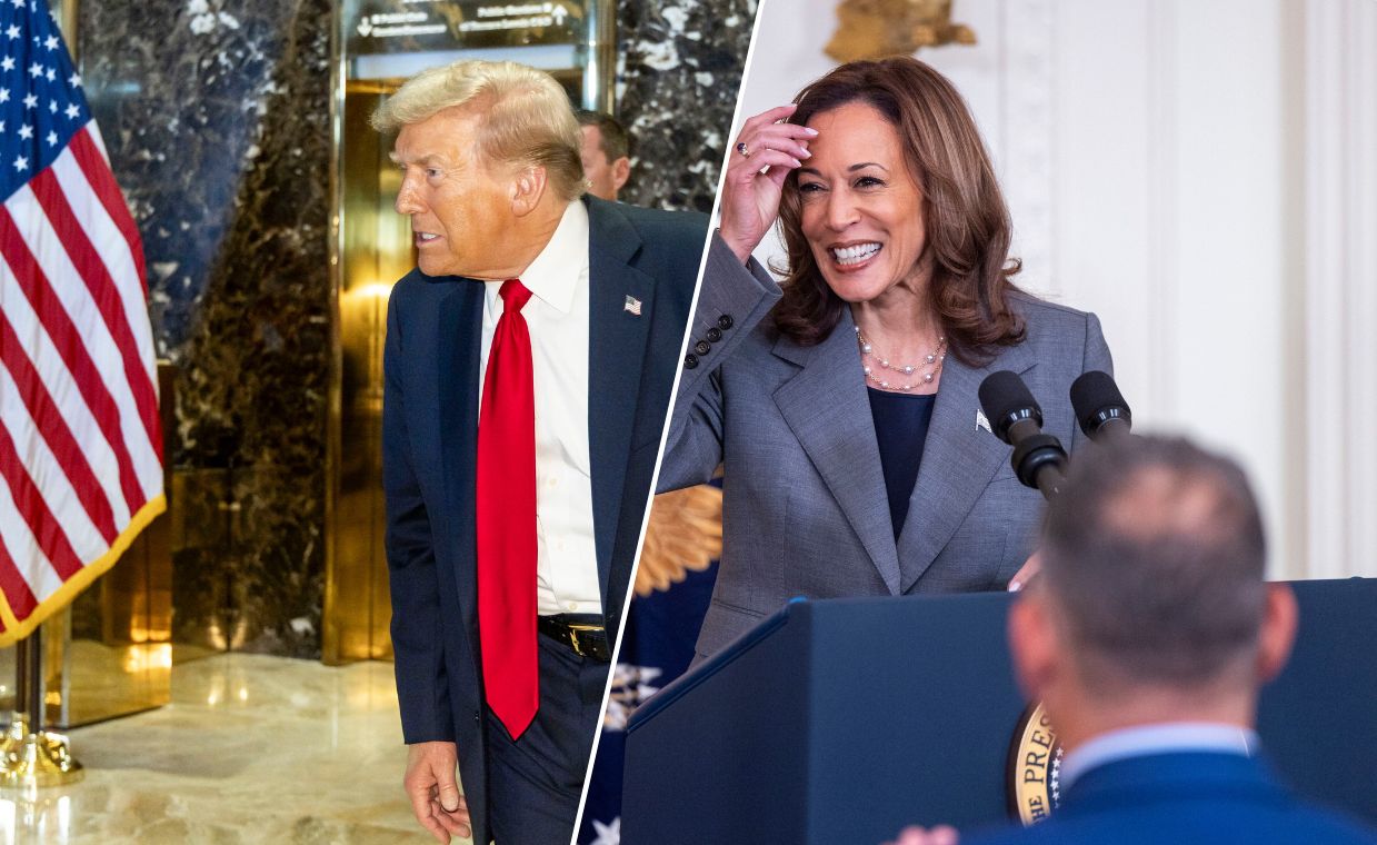 Trump loses more points to Harris