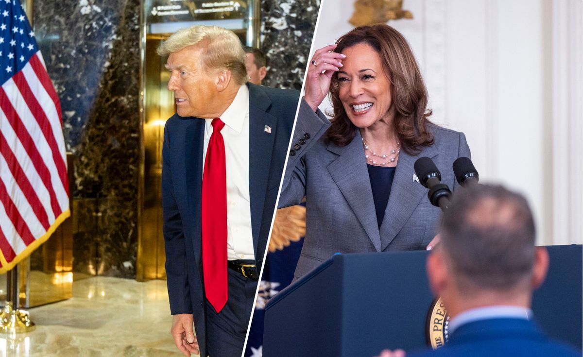 Kamala Harris, Donald Trump, sondaż, wybory prezydenckie w usa To był konik Trumpa. Harris zdobywa przewagę ws. ekonomicznych