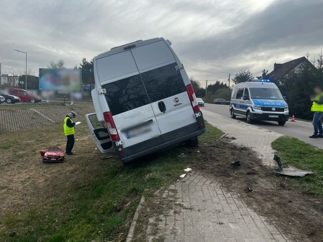 Poniedziałkowy wypadek w miejscowości Matyldy