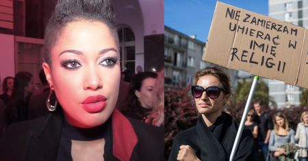 Kazadi: "Totalnie popieram Czarny protest. Kobiety powinny mieć wolność wyboru"