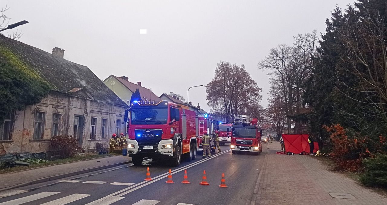 Tragiczny pożar w Wałczu