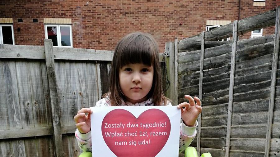 Nóżka Wiktorii nieustannie się łamie