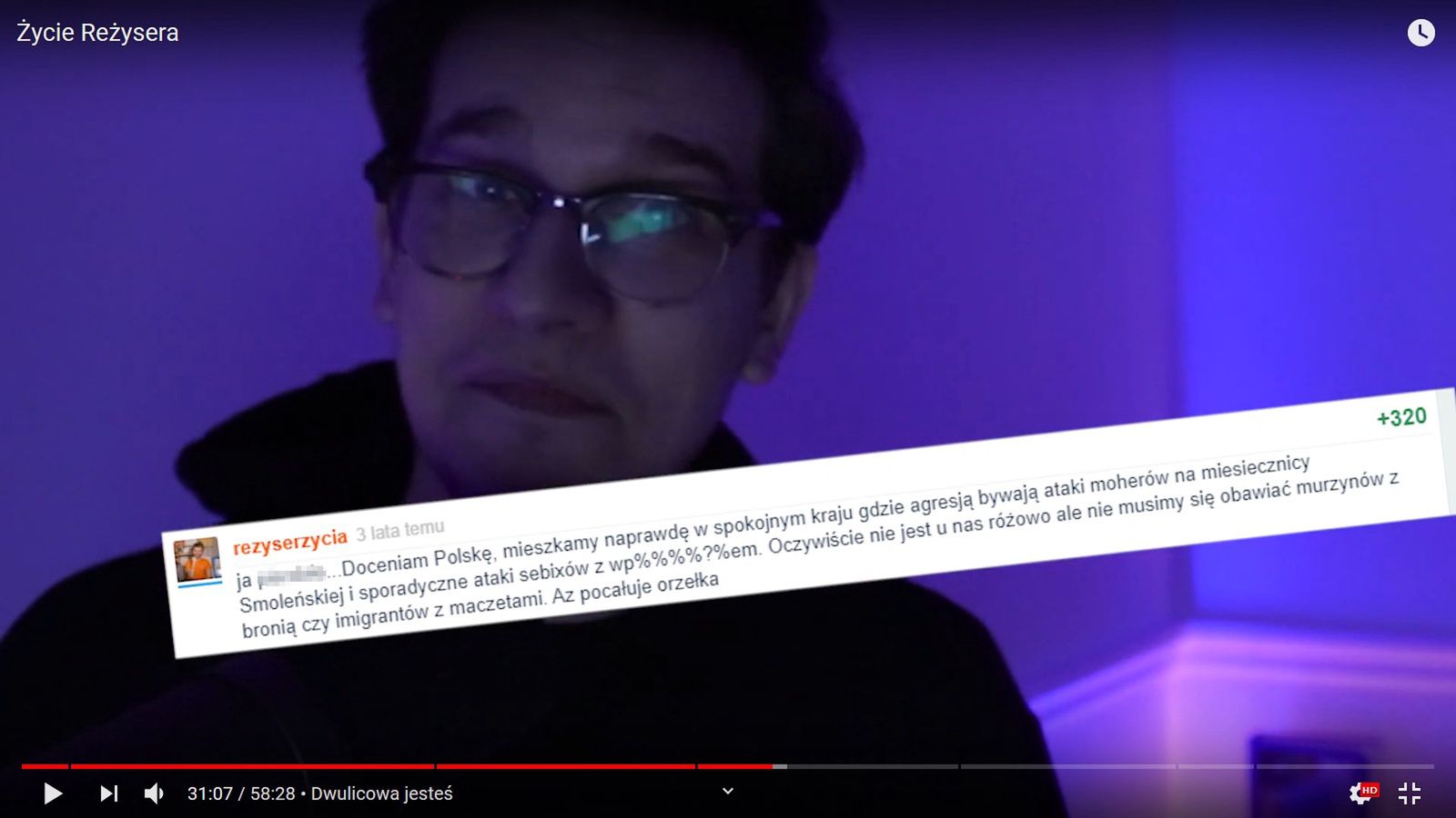 Gargamel masakruje Reżysera Życia