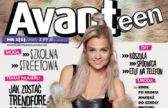 Jesienne wydanie „Avanteen” z Margaret na okładce
