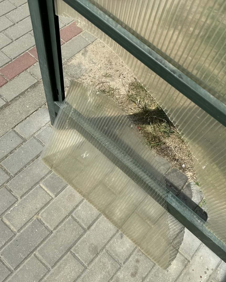 Zniszczona infrastruktura 