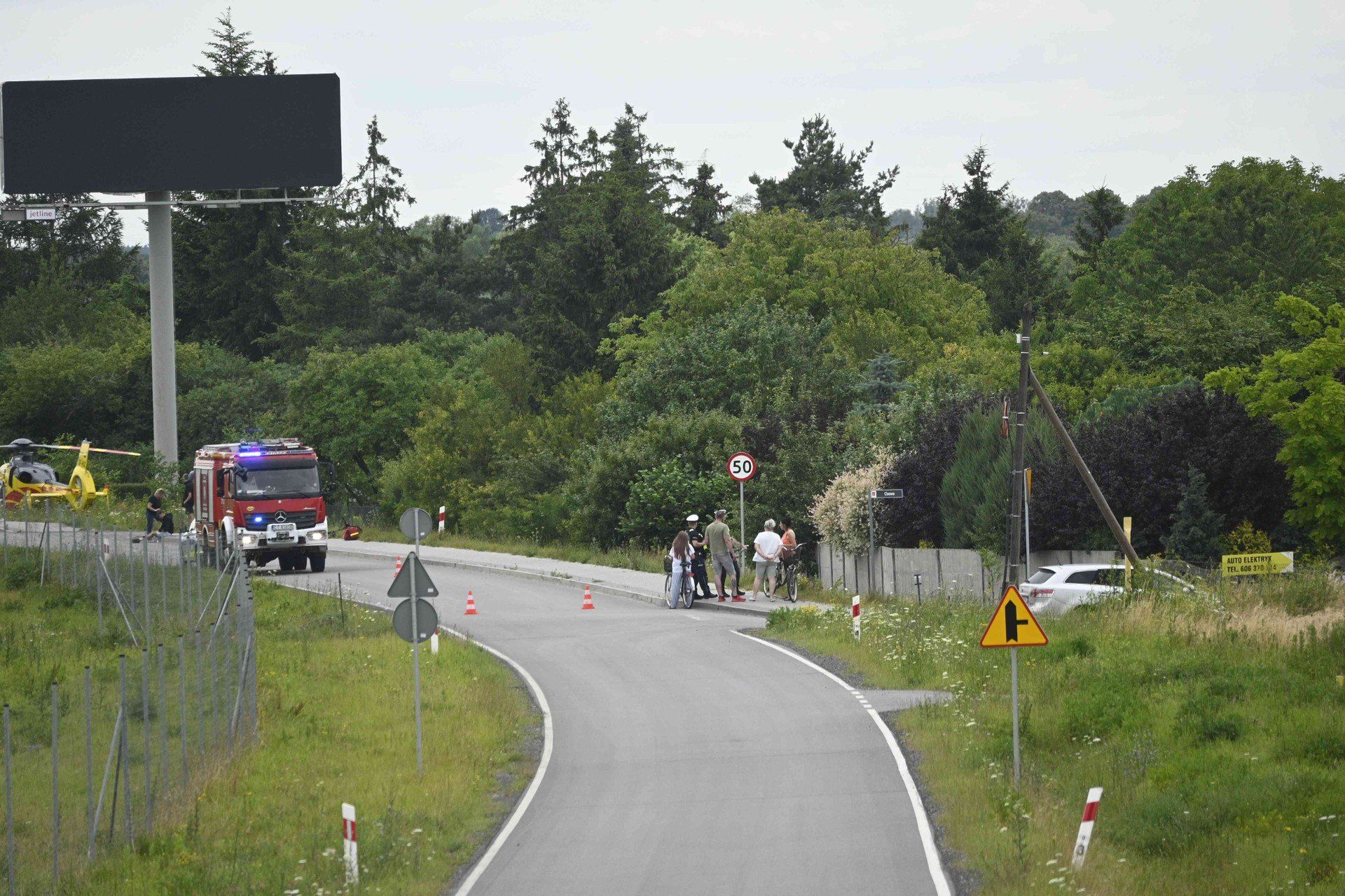 W wyniku obrażeń w szpitalu zmarł 15-letni chłopiec, który miał wypadek na hulajnodze w Świeciu