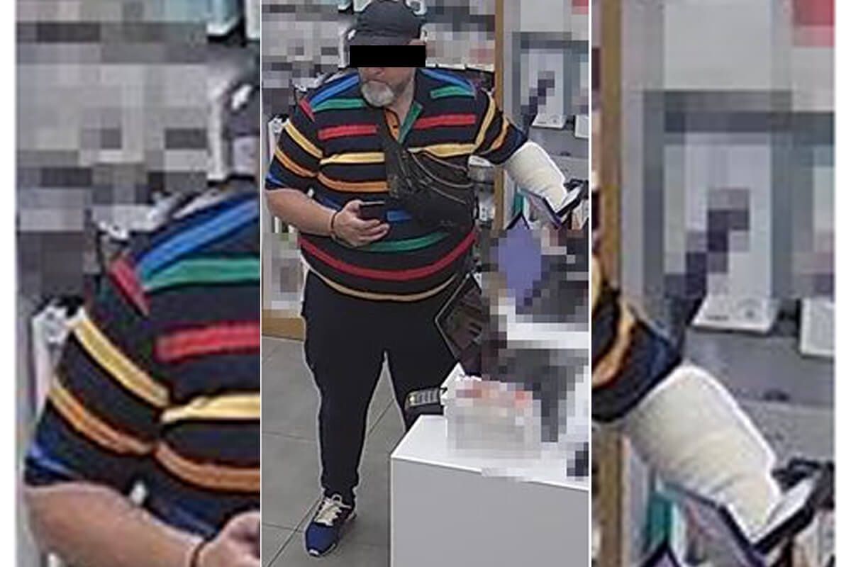 W trakcie zakupów, nieswoją kartą