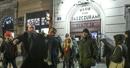 Ochrona musiała interweniować. Gorąco po spotkaniu z Sikorskim