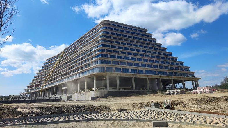 Nowy Gołębiewski już prawie gotowy. To największy hotel w Polsce