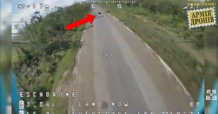 Dron "kamikadze" vs Rosjanie. Oszukali śmierć na parę sekund