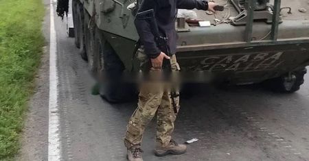 Pierwszy Stryker w rękach Rosjan. Woda na młyn propagandy Kremla