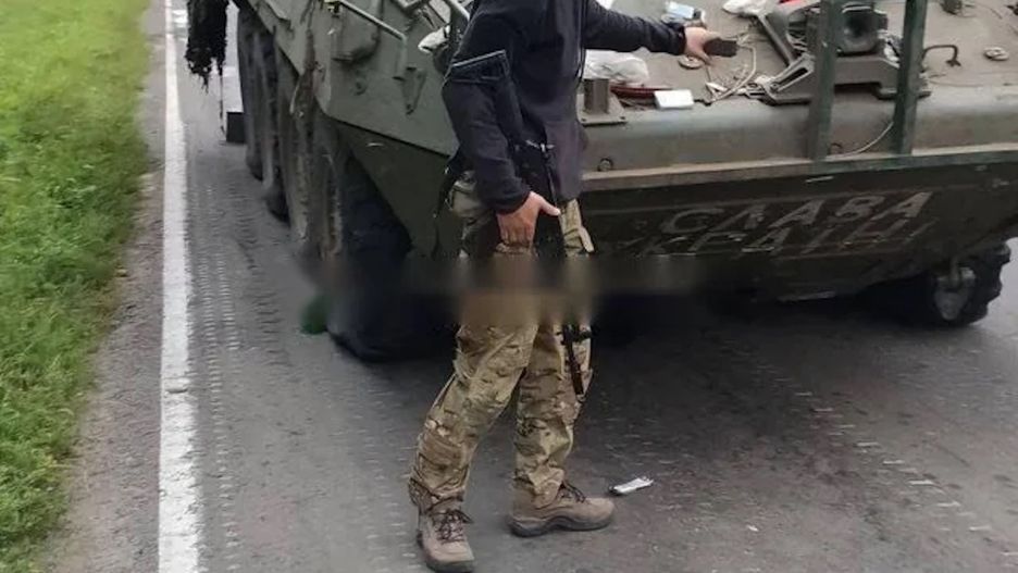 Pierwszy Stryker zdobyty przez Rosjan