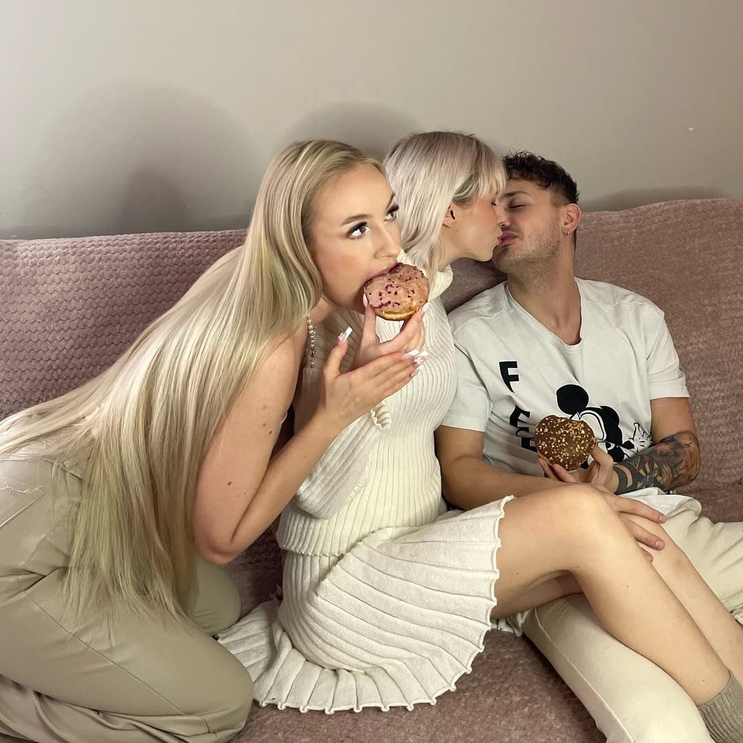 Paula Wicherska z byłym chłopakiem i jego narzeczoną