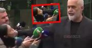 Premier Albanii popchnął dziennikarkę. Nie zamierza przeprosić