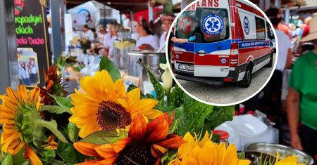 Gospodynie ciężko poparzone na festiwalu. Ogień buchnął z podgrzewacza