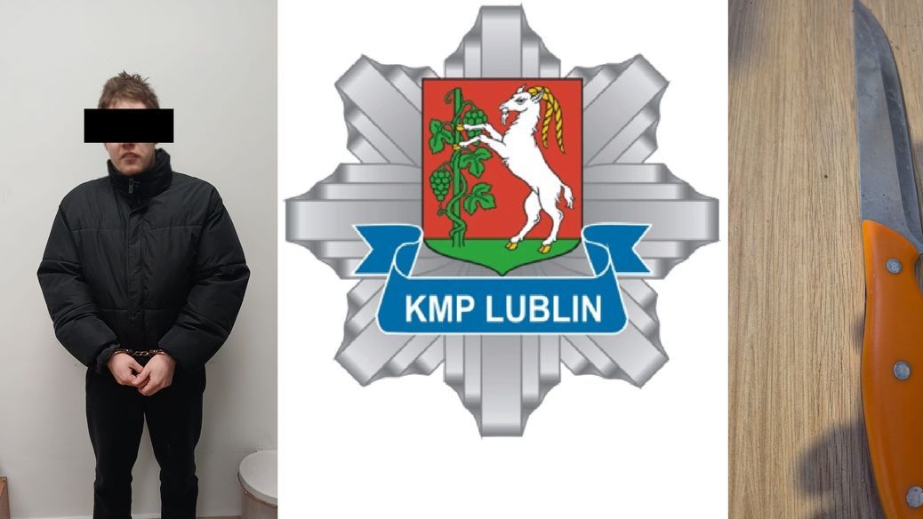 Zatrzymany mężczyzna